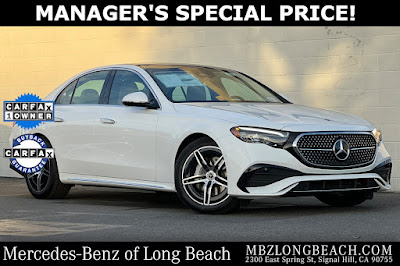 2025 Mercedes-Benz E-Class