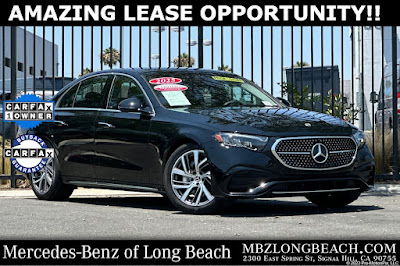 2025 Mercedes-Benz E-Class