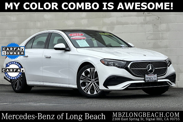 2025 Mercedes-Benz E-Class E 350